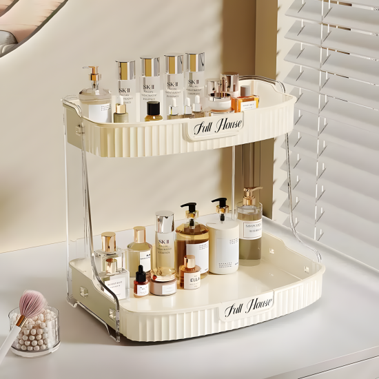 Plastic Makeup Organizer